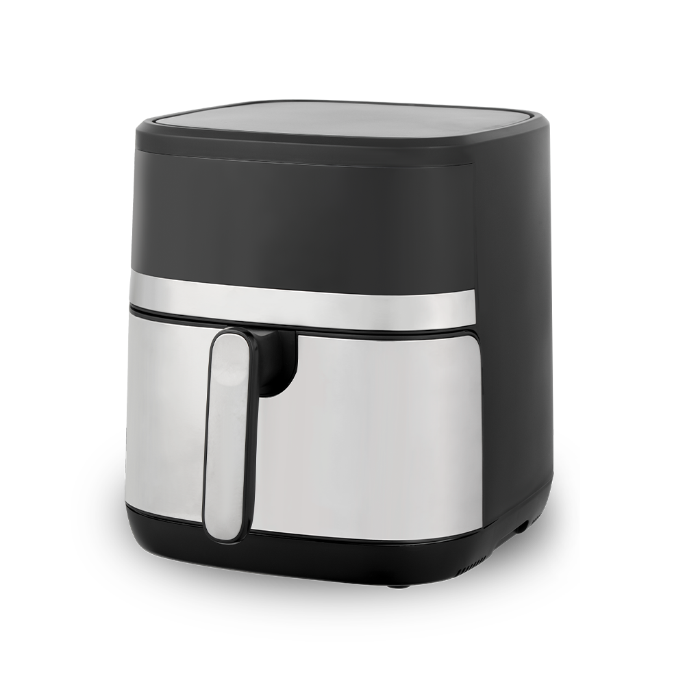 Stalen Airfryer met kleurenscherm en touchscreen