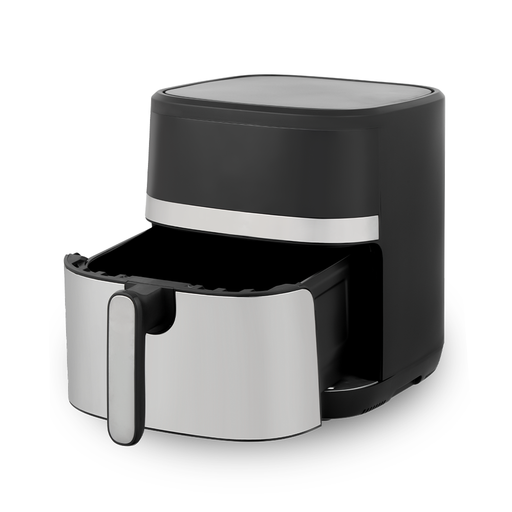 Stalen Airfryer met kleurenscherm en touchscreen
