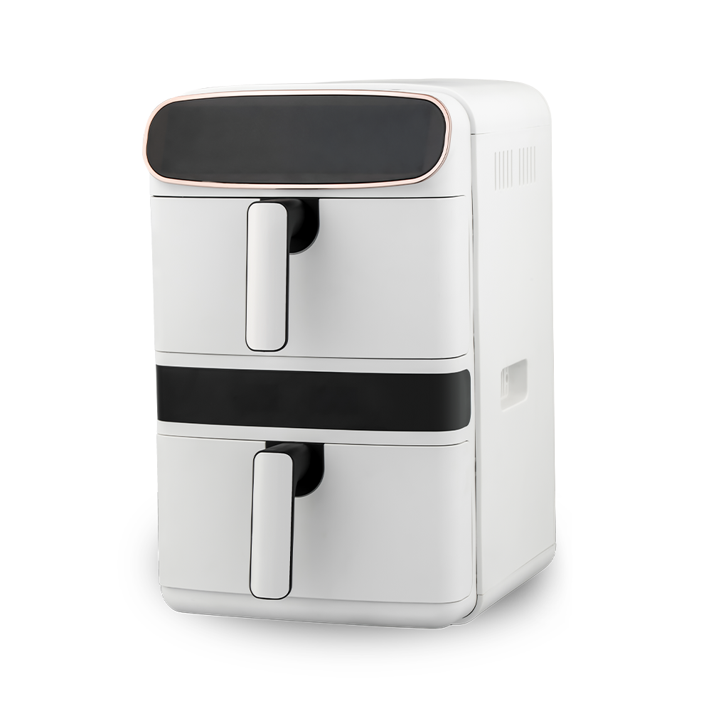Dubbele stapels luchtfriteuse met BLDC-motor