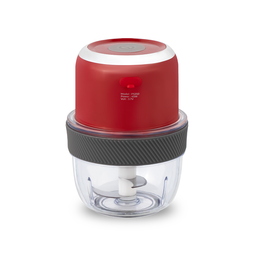 Oplaadbare draadloze mini-knoflookhakker