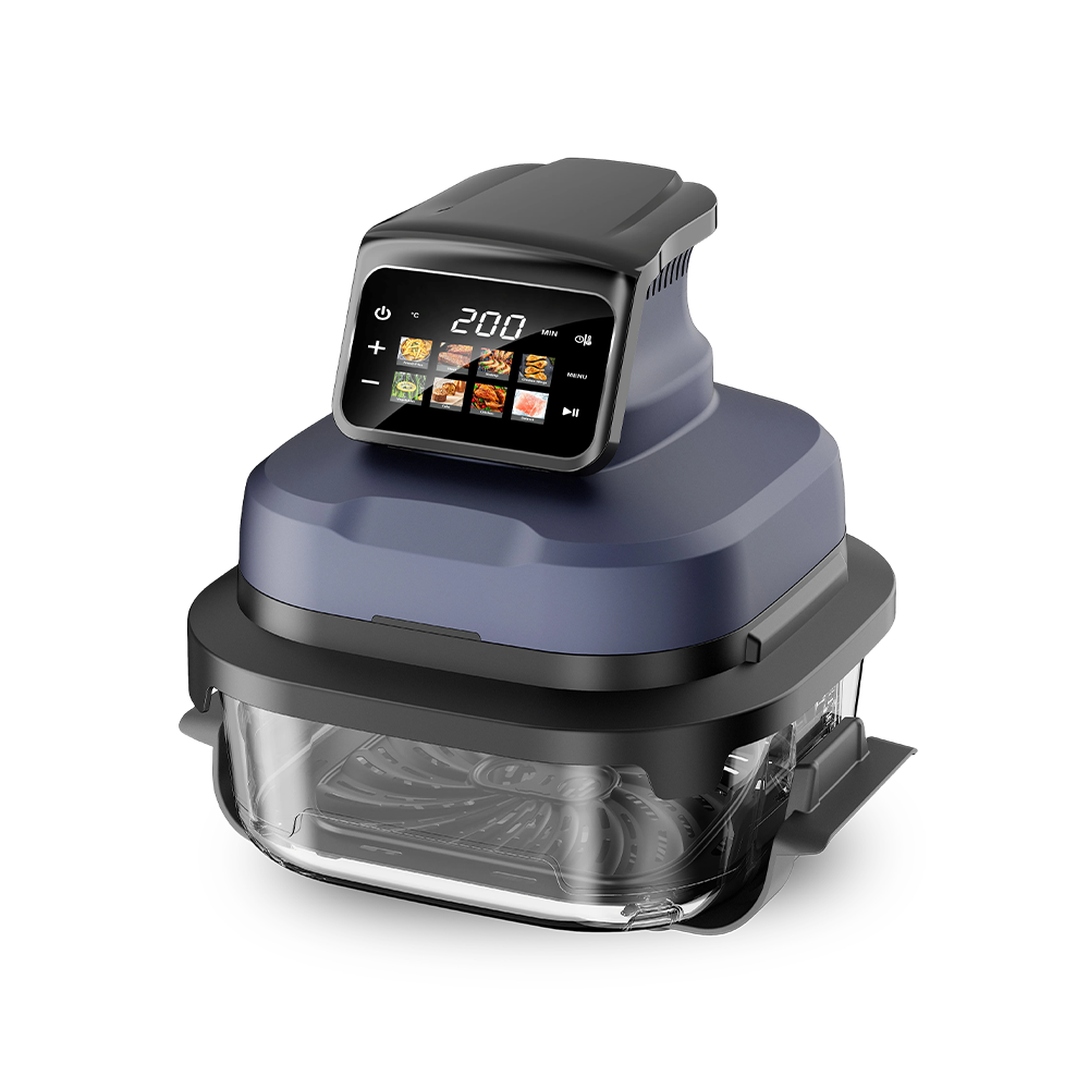 Alles-in-één Airfryer met drie kookpotten