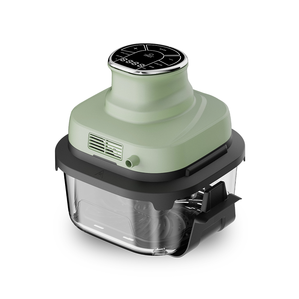 3-in-1 Veelzijdige Airfryer met meerdere binnenpotten