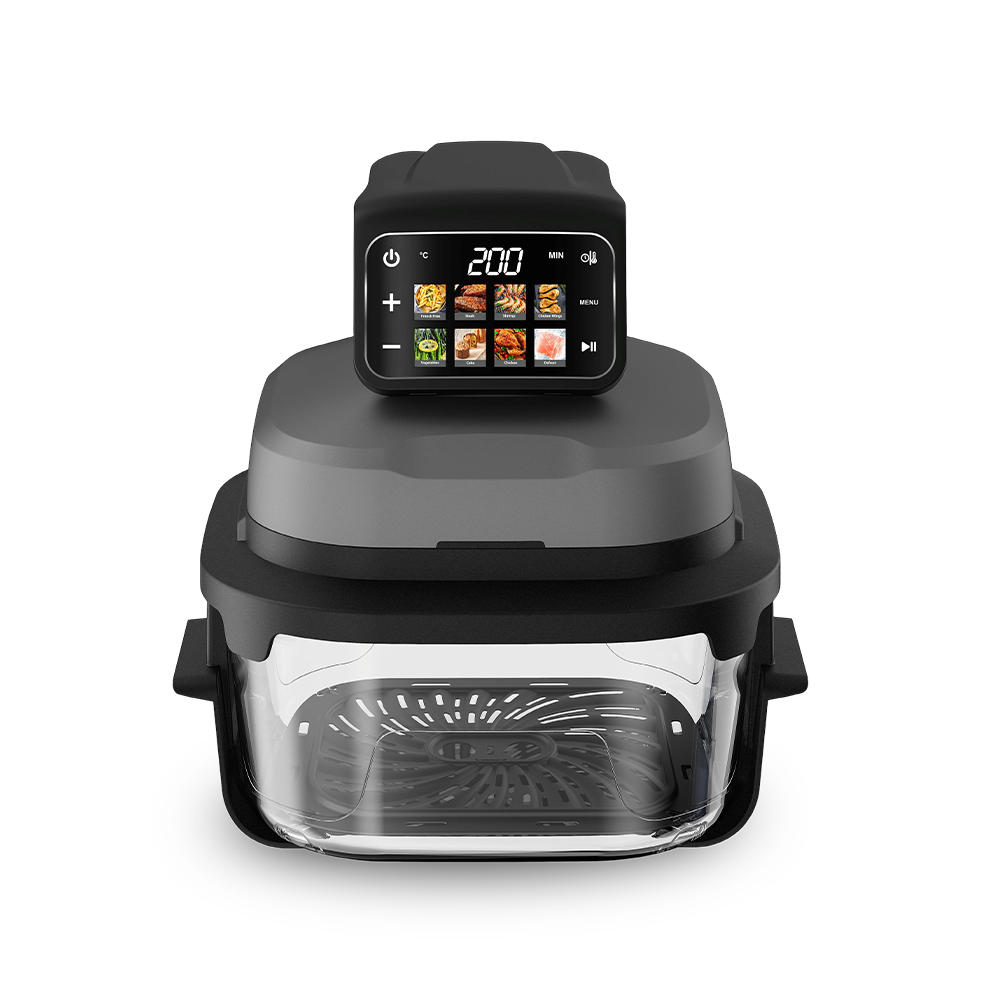 Alles-in-één Airfryer met drie kookpotten